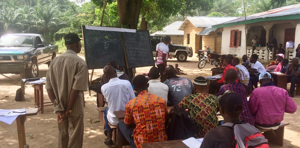 El analfabetismo, la mala calidad de vida y los altos niveles de desnutrición definen a países como Sierra Leona, en Africa Occidental. Foto: Clarín.