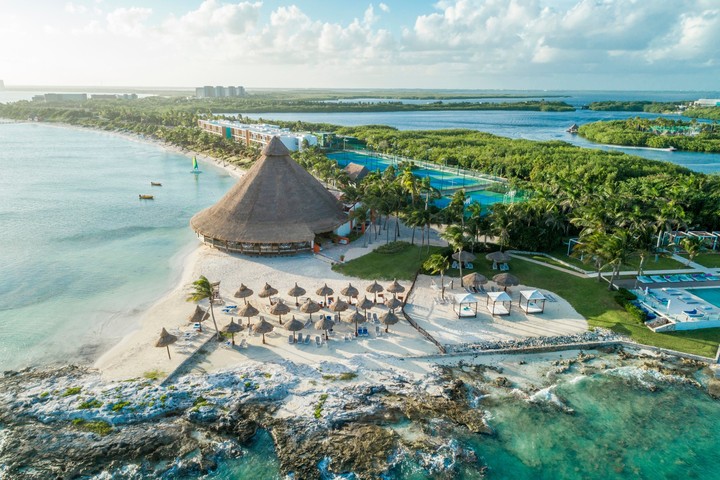 Un resort en el Caribe mexicano. Foto: Club Med