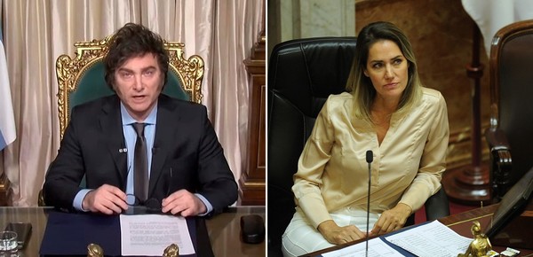 La inesperada reunión de Javier Milei y Carolina Losada que pasó desapercibida en Casa Rosada
