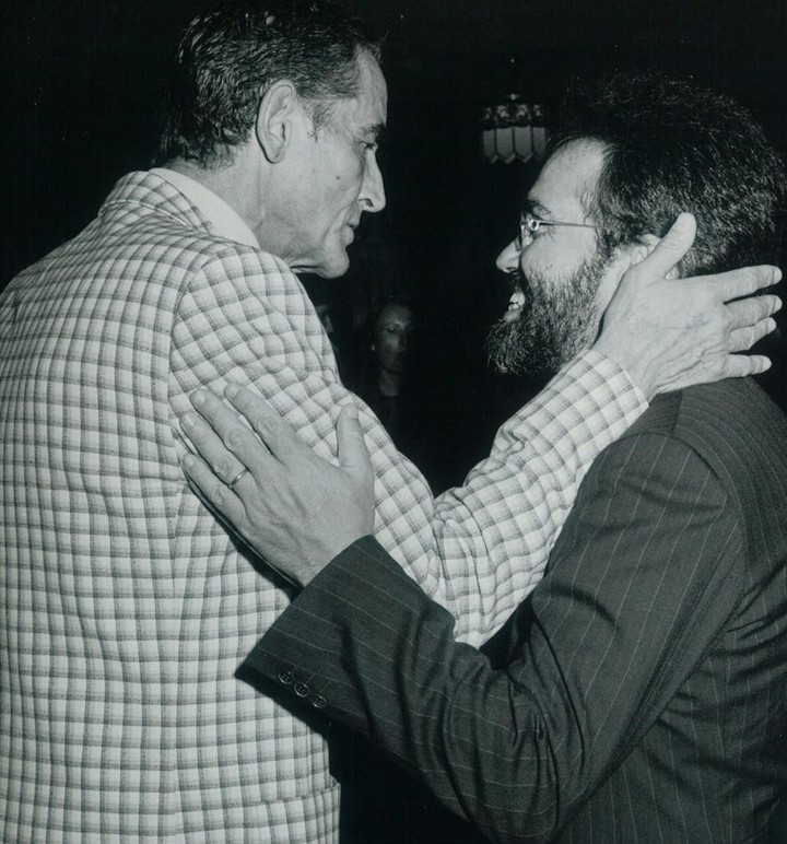 Dice que cuando trajo a Gassman a la Argentina, en los '80, "Vittorio en esa época era un ídolo, como si fuera un jugador de fútbol”. Archivo de Neumann