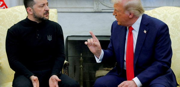 Dura advertencia de Donald Trump a Zelenski: "Puede firmar la paz o pelear tres años más y perder toda Ucrania" 