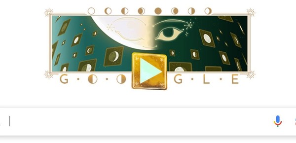 Rise of Half Moon: el doodle con el que Google hace homenaje a la luna