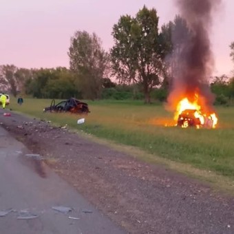 Tragedia en la autopista Buenos Aires-La Plata: lo chocó de atrás un conductor borracho y murió