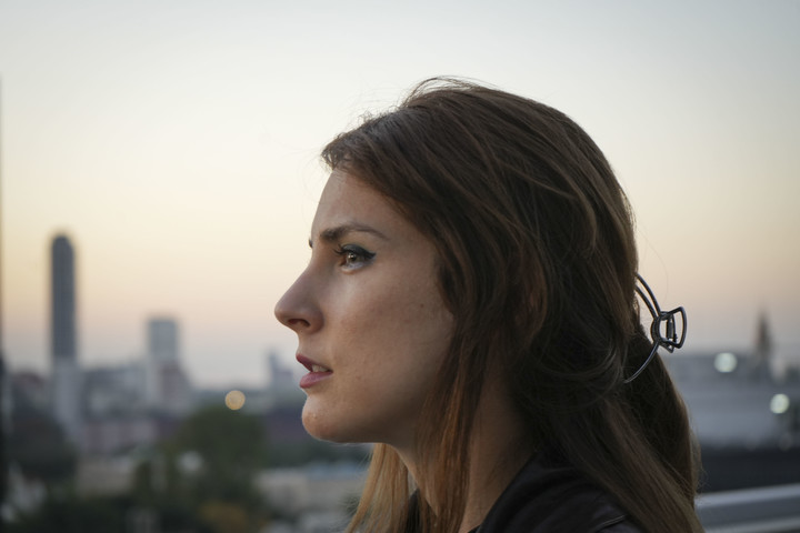 Paulina Flores vino a Buenos Aires a presentar su novela en "La próxima vez que te vea, te mato".
Foto: Constanza Niscovolos